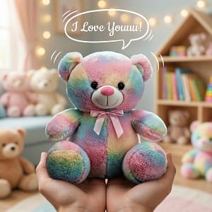 Rainbow Teddy