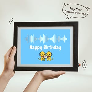 Happy Birthday - Echo frame